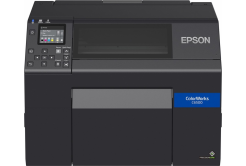 Epson ColorWorks C6500Ae (mk) C31CH77102MK, barevná tiskárna štítků, cutter, disp., USB, Ethernet, black