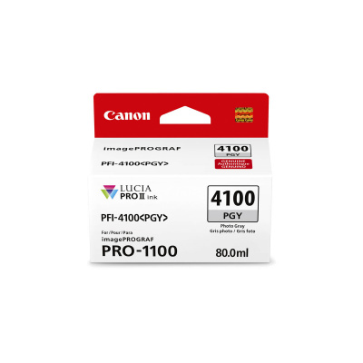 Canon PFI-4100 6784C001 foto šedá (photo grey) originální cartridge