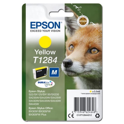 Epson T1284 C13T12844012 žlutá (yellow) originální cartridge