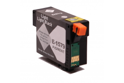 Epson T1579 světle černá (light light black) kompatibilní cartridge