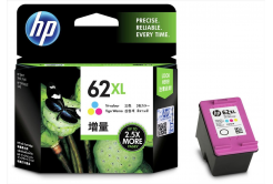 HP 62 XL C2P07AE barevná (color) originální cartridge, po expiraci