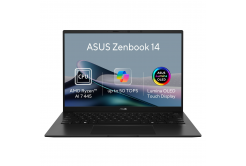ASUS Zenbook 14/UM3406GA-OLED232W/AI7-445/14"/WUXGA/T/32GB/1TB/AMD int/W11H/Black/2R