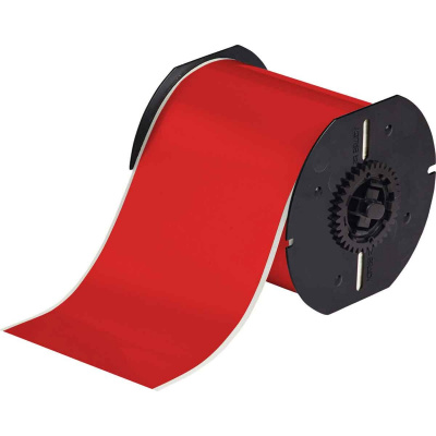 Brady B30C-4000-569-RD / 117973, High Performance Polyester Tape, 101.00 mm x 30.40 m