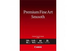 Canon 1711C011 Premium Fine Art Smooth, foto papír, matný, inkoustový, bílý, A4, 310 g/m2, 25 ks