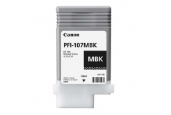 Canon PFI-107MBK, 6704B001 matná černá (matte black) originální cartridge