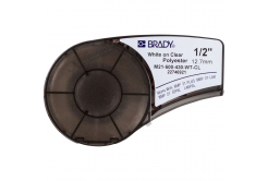 Brady M21-500-430-WT-CL / 139747, polyester páska, 12.70 mm x 6.40 m