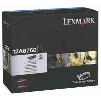 Lexmark 12A6760 černý (black) originální toner