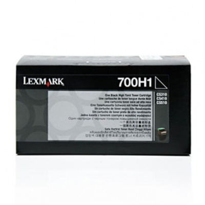 Lexmark 70C0H10 černý (black) originální toner