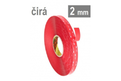 3M VHB™ 4918-F, tl. 2 mm; transparentní oboustranně velmi silně lepicí akrylová páska 6 mm x 16,5 m