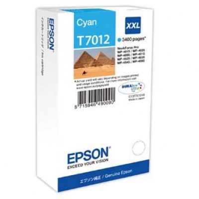 Epson T70124010 azurová (cyan) originální cartridge