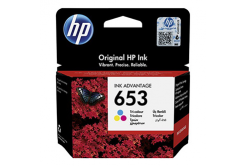 HP 653 3YM74AE barevná (color) originální cartridge