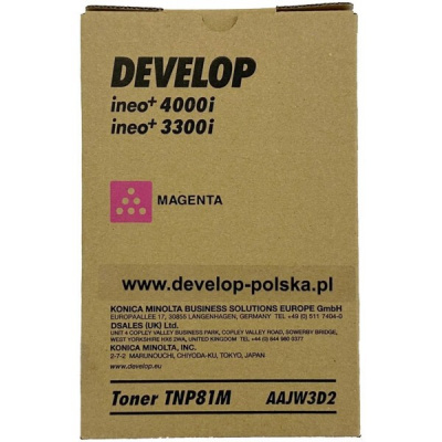 Develop TNP-81 AAJW3D2 purpurový (magenta) originální toner