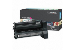 Lexmark originální toner C780A1MG, magenta, 6000str., return