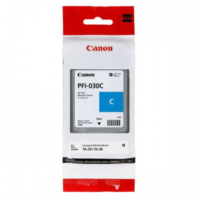 Canon PFI-030C 3490C001 azurová (cyan) originální cartridge