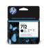 HP 712 3ED71A černá (black) originální cartridge