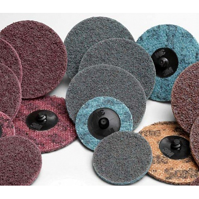 3M Scotch Brite™ SC-DR Dokončovací kotouč, upínací systém Roloc™ 50 mm A MED