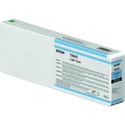 Epson T8045 světle azurová (light cyan) originální cartridge