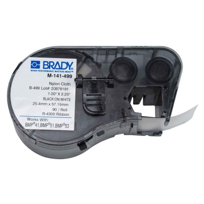 Brady M-141-499 / 131588, etikety 25.40 mm x 57.15 mm