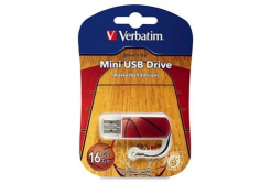 Verbatim USB Mini Sports Edition, USB 2.0, 16GB, Sports Edition-basketbal, oranžová, 98679, pro archivaci dat