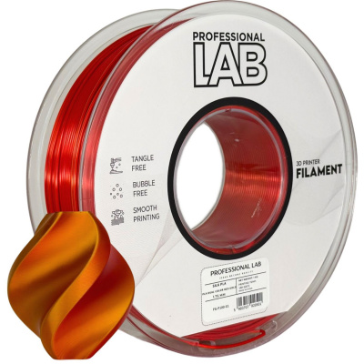 Professional Lab FG-P100-E1, 3D filament, PLA Dual Color, Red Gold, 1kg, 1,75mm