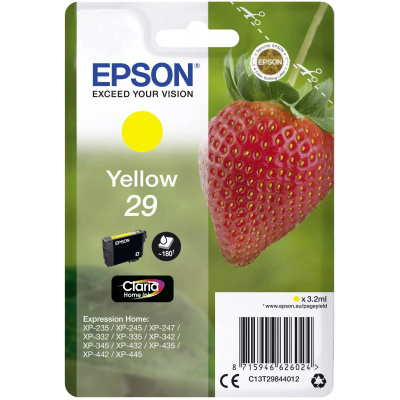 Epson T29 C13T29844012 žlutá (yellow) originální cartridge