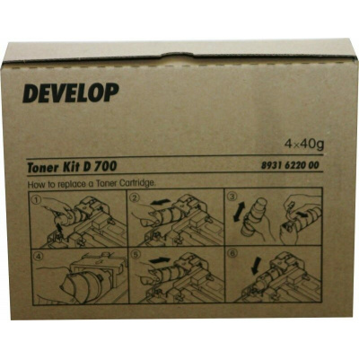 Develop D700 8931622000 8931-621 černý (black) originální toner