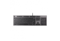 A4Tech KV-300H klávesnice drátová (USB) CZ/US, černá