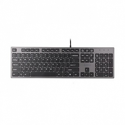 A4Tech KV-300H klávesnice drátová (USB) CZ/US, černá
