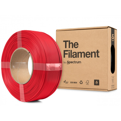 "The Filament" by Spectrum TF-24169, ReFill, ASA, 1.75mm, PURE RED, 1kg