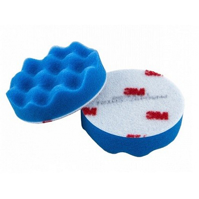 3M Perfect-it™ Pěnový lešticí kotouč, modrý, průměr 75 mm (50457)