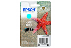 Epson 603 C13T03U24010 azurová (cyan) originální cartridge