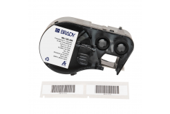 Brady M4-126-490 / 170776, 45.72 mm, Polyester, černý tisk / bílý podklad