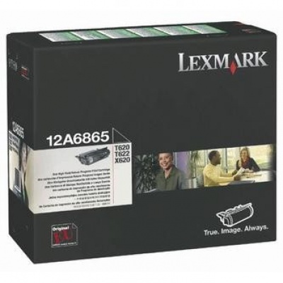 Lexmark 12A6865 černý (black) originální toner