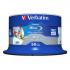 Verbatim 43812 BD-RSL Hard Coat protective layer Wide Inkjet, 50-pack Spindle, 25GB, 6x, s možností potisku