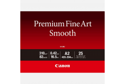 Canon 1711C016 Premium Fine Art Smooth, foto papír, matný, inkoustový, bílý, A2, 310 g/m2, 25 ks