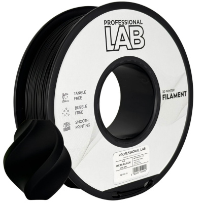 Professional Lab FG-P81-E1, 3D filament, PLA, Meta Black, 1kg, 1,75mm