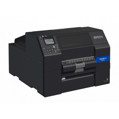 Epson ColorWorks C6500Pe (mk) C31CH77202MK, barevná tiskárna štítků, peeler, disp., USB, Ethernet, black