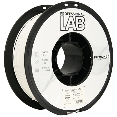 Professional Lab FG-P215-E1, 3D filament, PETG Matte, 1,75mm, 1000g, Bílý (White)