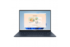 ASUS Zenbook 14 OLED  UX3405CA-OLED644W Notebook, U7-255H, 14", WUXGA, T, 32GB, 1TB, Intel int, W11H, Blue, 2R