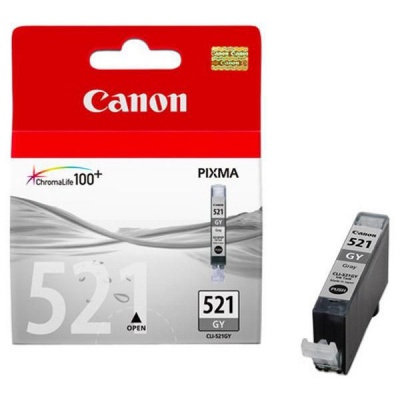Canon CLI-521GY 2937B001 šedá (grey) originální cartridge