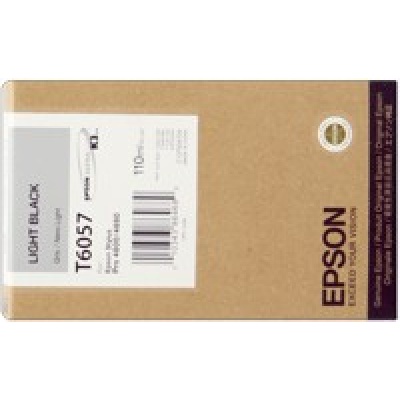 Epson T6057 světle černá (light black) originální cartridge