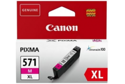 Canon CLI-571MXL 0333C001 purpurová (magenta) originální cartridge