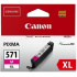 Canon CLI-571MXL 0333C001 purpurová (magenta) originální cartridge