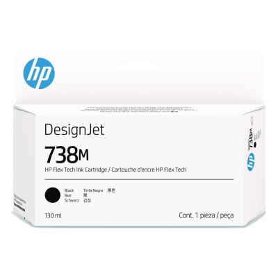 HP 738 A24VLA černá (black) originální cartridge