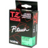 Brother TZ-D51 / TZe-D51, 5mm, černý tisk/zelený podklad, originální páska