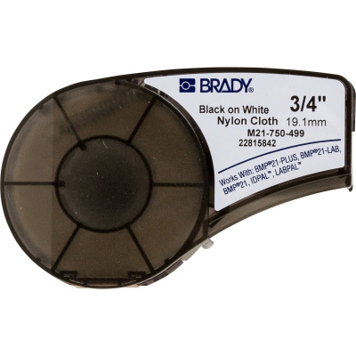 Brady M21-750-499 / 110895, Nylon Cloth páska, 19.05 mm x 4.88 m