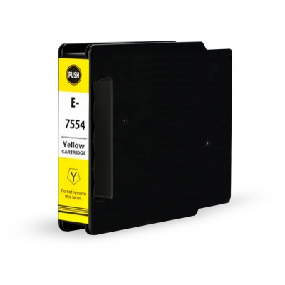 Epson T7554 žlutá (yellow) kompatibilní cartridge