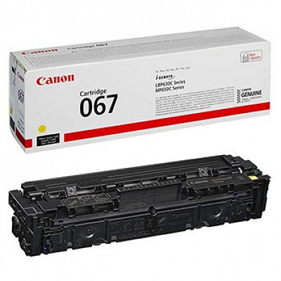 Canon 067 5099C002 žlutý (yellow) originální toner