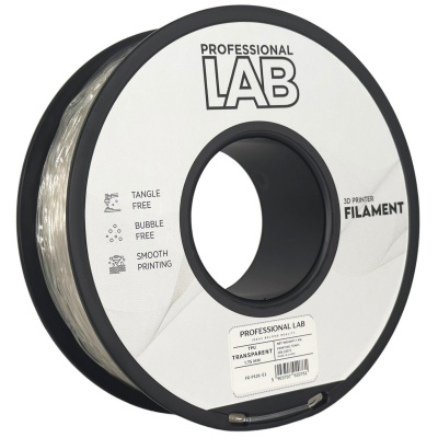 Professional Lab FG-P126-E1, 3D filament, TPU, Transparent, 1kg, 1,75mm