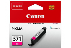 Canon CLI-571M 0387C001 purpurová (magenta) originální cartridge